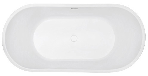 Акриловая ванна ABBER AB9209MB черная матовая 11