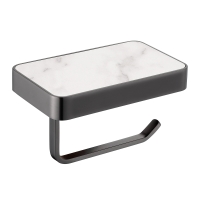 Бумагодержатель с полкой для телефона ABBER Westen AA1730NG никель