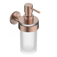 Диспенсер с держателем ABBER Pol 316 AA195A9BRG брашированное розовое золото