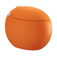 Электронный унитаз-биде ABBER Bequem AC1131SOR напольный, оранжевый