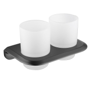 Стакан двойной для зубных щеток ABBER Nord AA1557NG никель