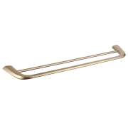 Полотенцедержатель двойной ABBER Nord AA1553G золото матовое