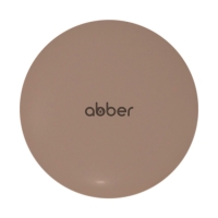 Накладка на слив для раковины ABBER AC0014MBB бежевая матовая, керамика