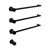 Полотенцесушитель электрический ABBER Charme AH4003МB черный матовый