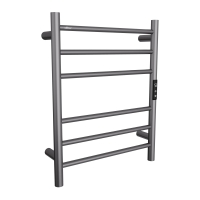 Полотенцесушитель электрический ABBER Standard AH4606NG никель