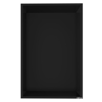 Скрытая настенная ниша из нержавеющей стали ABBER Nischen AN3001МB черная матовая