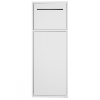 Скрытая настенная ниша из нержавеющей стали ABBER Nischen AN3008MW, белая матовая