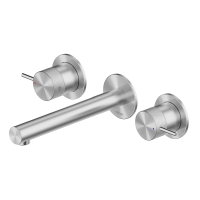 Смеситель ABBER Emotion 316 AF88121BST-M для раковины скрытого монтажа, брашированная сталь