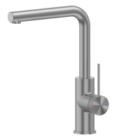 Смеситель ABBER Emotion 316 AF8814BGG для кухни с выдвижной лейкой, с фильтром, брашированная оружейная сталь