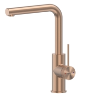 Смеситель ABBER Emotion 316 AF8814BRG для кухни с выдвижной лейкой, с фильтром, брашированное розовое золото