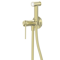 Смеситель ABBER Emotion 316 AF8825BG с гигиеническим душем, брашированное светлое золото