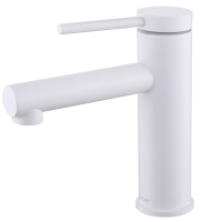 Смеситель ABBER Emotion AF8810W для раковины, белый матовый