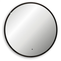Зеркало ABBER Mond AG6204SCB-0.77 с подсветкой, бесконтактный выключатель, диммер, черный