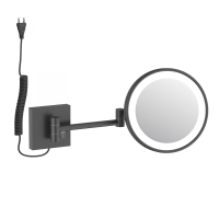 Зеркало с подсветкой Timo Luiro 18474/03 черный матовый